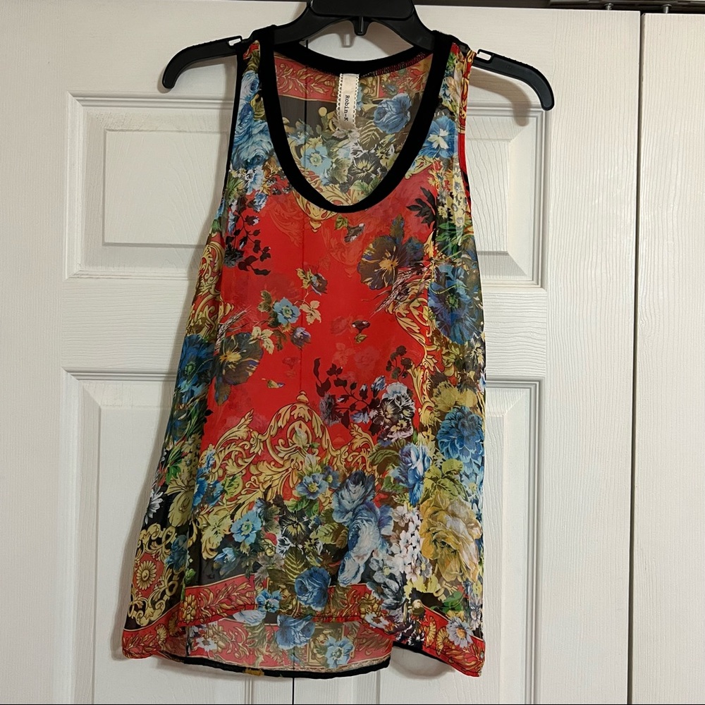 Robin K Sheer Tank Size Small